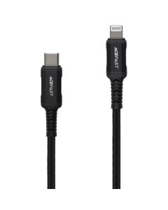 USB кабель Acefast C4-01 Type-C to Lightning 30W 1.8м Чорний (Black)