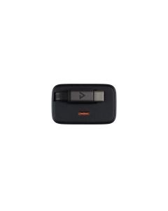 Зарядний пристрій Acefast A110 (USB-C) PD 30W (кабель Type-C) Чорний (Black)