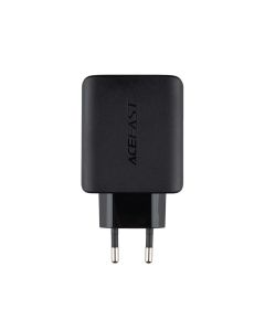 Зарядний пристрій Acefast A29 (2 USB-C) PD 50W Чорний (Black)
