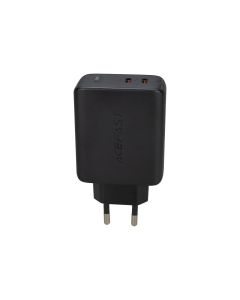 Зарядний пристрій Acefast A29 (2 USB-C) PD 50W Чорний (Black)