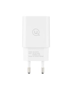 Зарядний пристрій Usams T21 (USB) 2.1A + кабель Micro-USB Білий (White)
