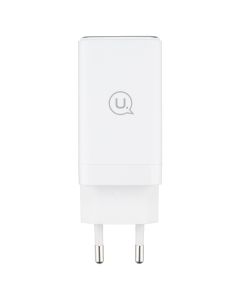 Зарядное устройство Usams US-CC180 (2 USB-C + 1 USB) QC&PD3.0 65W Белый (White)