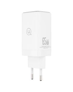 Зарядное устройство Usams US-CC180 (2 USB-C + 1 USB) QC&PD3.0 65W Белый (White)