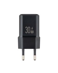 Зарядний пристрій Usams US-CC186 (USB-C) PD3.0 30W Чорний (Black)
