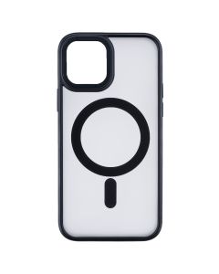 Чехол накладка для iPhone 12/12 Pro Proove Blur Case MagSafe Синий (Полуночный синий)