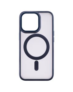 Чохол накладка для iPhone 13 Pro Proove Blur Case MagSafe Синя (Midnight Blue)