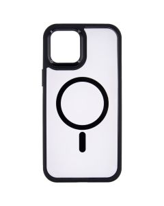 Чехол накладка для iPhone 12 Pro Max Proove Blur Case MagSafe Чёрный (Black)