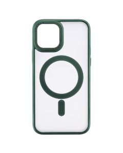 Чехол накладка для iPhone 12/12 Pro Proove Blur Case MagSafe Зелёный (Green)