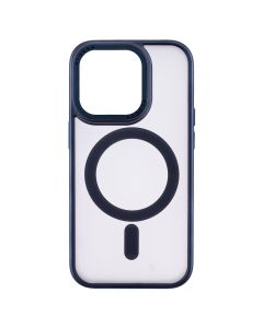 Чохол накладка для iPhone 14 Pro Proove Blur Case MagSafe Синя (Midnight Blue)