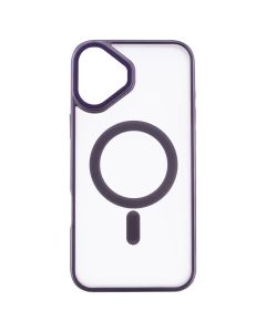 Чехол накладка для iPhone 16 Plus Proove Blur Case MagSafe Фиолетовый (Deep Purple)