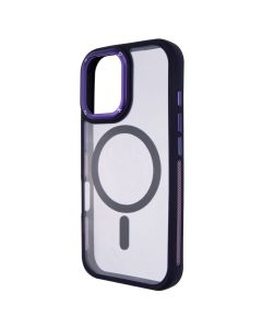 Чехол накладка для iPhone 16 Proove Clear Essence Case MagSafe Фиолетовый (Deep Purple)