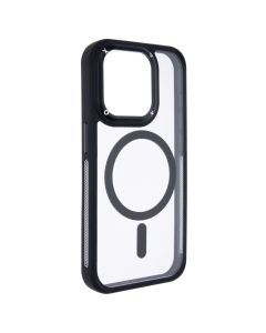 Чохол-накладка для iPhone 15 Pro Proove Clear Essence Case MagSafe Чорна (Черный)