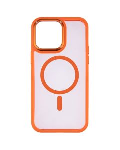 Чохол накладка для iPhone 14 Pro Max Proove Clear Essence Case MagSafe Помаранчева (Orange)