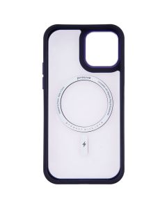 Чехол-накладка для iPhone 12/12 Pro Proove Clear Essence Case MagSafe Фиолетовый (Deep Purple)