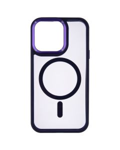 Чохол накладка для iPhone 13 Pro Proove Clear Essence Case MagSafe Фіолетова (Deep Purple)