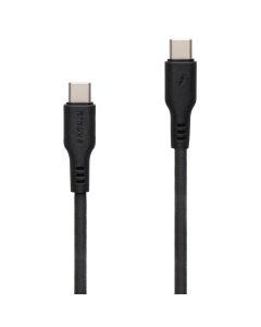 USB кабель Proove Rebirth Type-C to Type-C 60W 1м Чорний (Black)