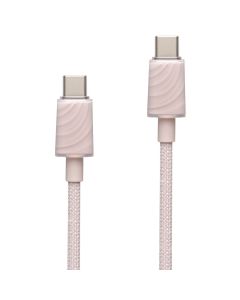 USB кабель Proove Spectral Type-C to Type-C 60W 1м Рожевий (Pink)