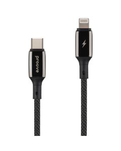 USB кабель Proove Dense Metal Type-C to Lightning 27W 1м Чорний (Black)