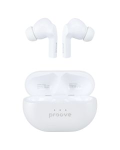 Бездротові навушники вкладиші Proove Woop TWS with ANC Білі (Pearl White)