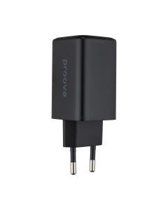 Зарядний пристрій Proove Pocket GaN 65W (2 USB-C + 1 USB) Чорний (Black)