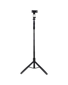 Селфі-монопод Proove Selfie MegaStick Tripod (1530mm) Bluetooth Чорний (Black)