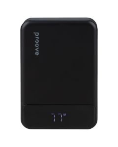 Power Bank 10000 mAh Proove Hoodman Magnetic 20W Чорний (Black)