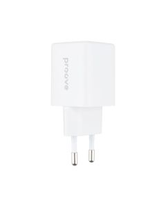 Зарядний пристрій Proove Pure GaN Plus 25W (USB-C + USB) Білий (White)