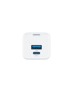 Зарядний пристрій Proove Pure GaN Plus 25W (USB-C + USB) Білий (White)