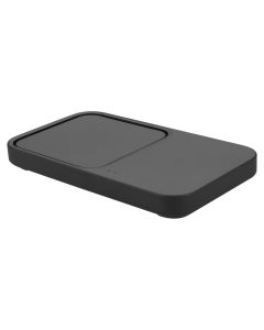 Зарядний пристрій бездротовий Samsung Wireless Charger Duo EP-P5400BBEGEU 15W Сірий (Dark Grey)