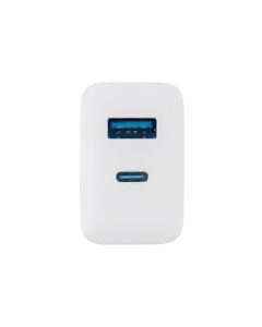 Зарядний пристрій Anker PowerPort 312 (USB-C + USB) 20W Білий (White)