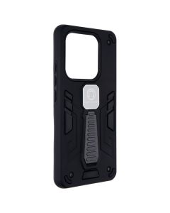Чехол накладка для Xiaomi Redmi Note 14 Armor Magnetic Черный (Black)