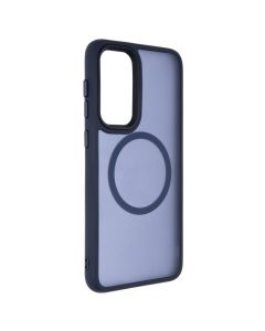 Чохол накладка для Samsung S23 Plus WAVE Metal Color Case MagSafe Синя (Midnight Blue)