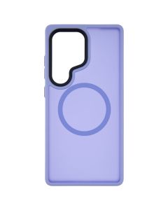 Чохол накладка для Samsung S25 Ultra WAVE Matte Insane MagSafe ФІолетова (Light Purple)