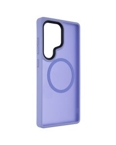 Чохол накладка для Samsung S25 Ultra WAVE Matte Insane MagSafe ФІолетова (Light Purple)