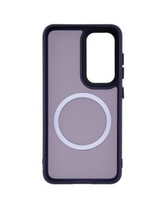 Чехол-накладка для Samsung S23 WAVE Matte Insane MagSafe Фиолетовый (Deep Purple)