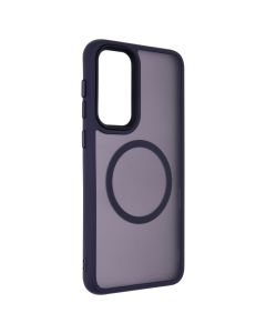 Чохол накладка для Samsung S23 Plus WAVE Metal Color Case MagSafe Фіолетова (Deep Purple)