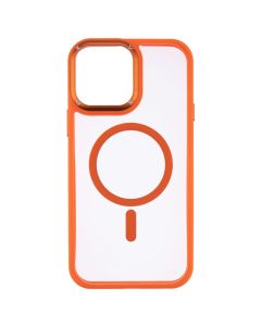 Чохол накладка для iPhone 13 Pro Max Proove Clear Essence Case MagSafe Помаранчева (Orange)