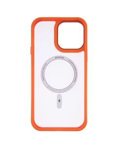 Чохол накладка для iPhone 13 Pro Max Proove Clear Essence Case MagSafe Помаранчева (Orange)