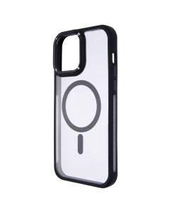Чехол накладка для iPhone 13 Pro Max Proove Clear Essence Case MagSafe Черный (Black)