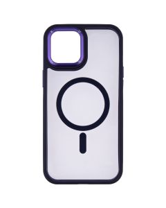 Чохол накладка для iPhone 12 Pro Max Proove Clear Essence Case MagSafe Фіолетова (Deep Purple)