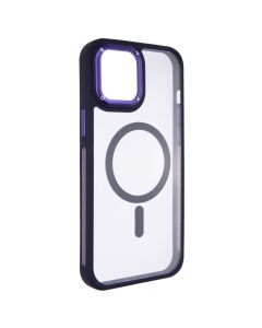 Чохол накладка для iPhone 12 Pro Max Proove Clear Essence Case MagSafe Фіолетова (Deep Purple)