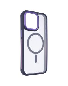 Чехол накладка для iPhone 15 Pro Max Proove Clear Essence Case Фиолетовый (Глубокий фиолетовый)