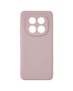 Чохол накладка для Xiaomi Redmi Note 14 Pro/Note 14 Pro 5G Soft Case Рожева (Pink Sand)