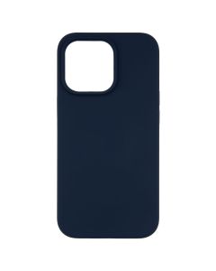 Чехол накладка для iPhone 13 Pro Silicone MakeFuture Синий (Navy Blue)