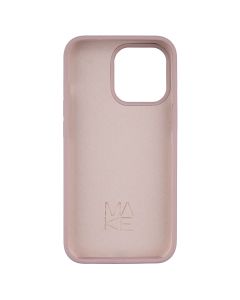 Чехол накладка для iPhone 13 Pro Silicone MakeFuture Розовый (Pink)