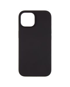 Чехол накладка для iPhone 15 Silicone MakeFuture Черный (Black)