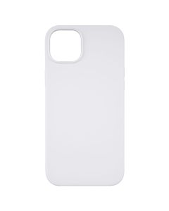 Чехол накладка для iPhone 15 Plus Silicone MakeFuture Белый (White)