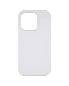 Чехол накладка для iPhone 15 Pro Silicone MakeFuture Белый (White)