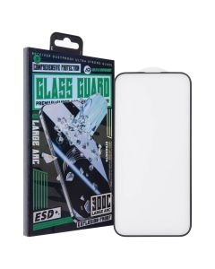 Захисне скло для iPhone 14 Pro Max ESD+ Glass Guard 3D Чорне (Black)