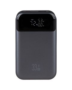 PowerBank 10000 mAh Usams PB74 USB+Type-C QC&PD3.0 33W Сірий (Dark Grey)